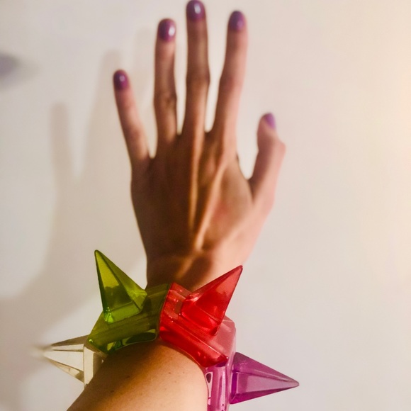 Karl Lagerfeld and Sobral 2008 Lucite Spike Runway SOLD! - Picture 4 of 8